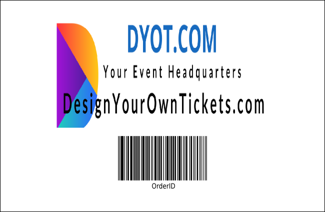 Stand Up Comedy Drink Ticket Product Back