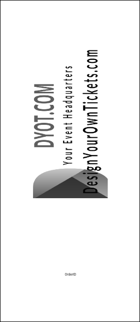 Peace Dove VIP Pass Product Back