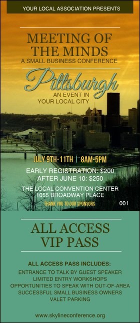 Pittsburgh VIP Pass