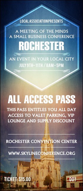 Rochester 2 VIP Pass