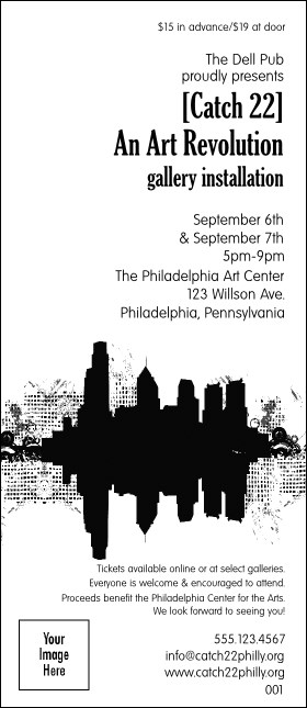 Philadelphia VIP Pass (black and white) Product Front