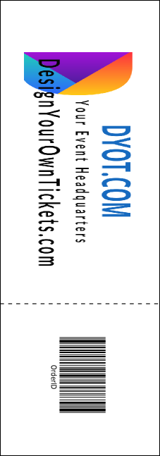World Music Raffle Ticket Product Back