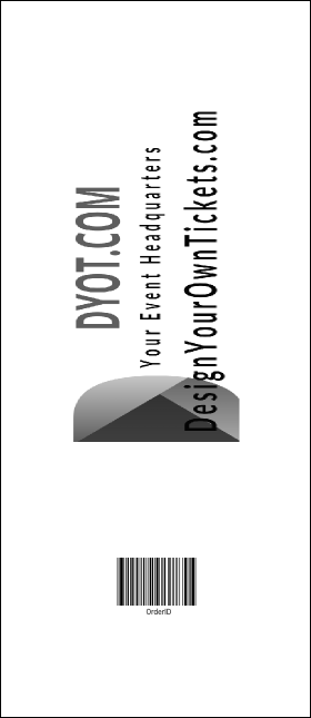 Black Tie VIP Pass Product Back