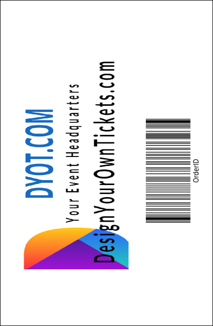 Fall Drink Ticket Product Back