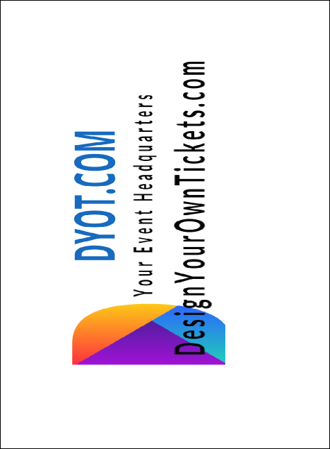 Music Festival Invitation Product Back
