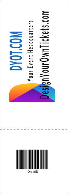 All Purpose Blocks Raffle Ticket Product Back