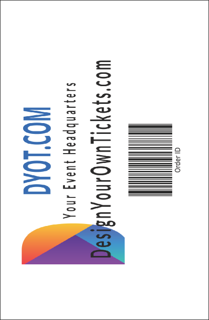 LGBT Pride Drink Ticket Product Back