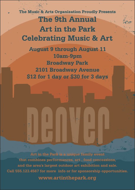 Denver Club Flyer