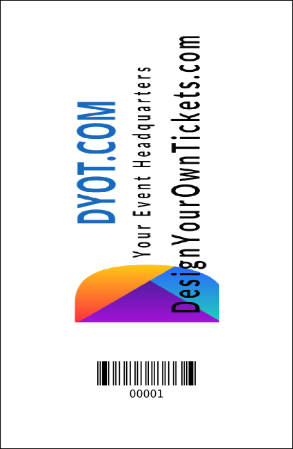 Roller Derby Legs Drink Ticket Product Back