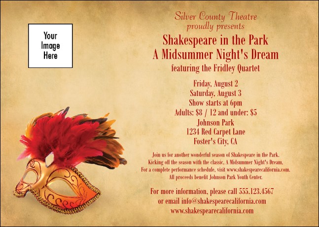 Mask Club Flyer